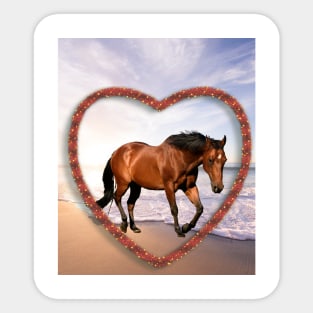 A Horse Pure Love Sticker